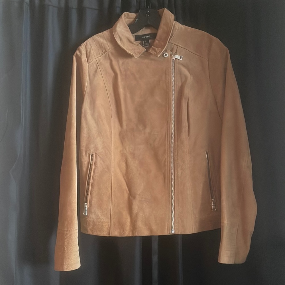 Forever21 suede Moto jacket